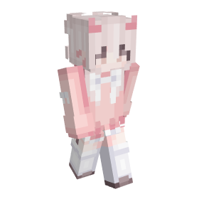 Girl & Horns & Pink Minecraft Skins | NameMC