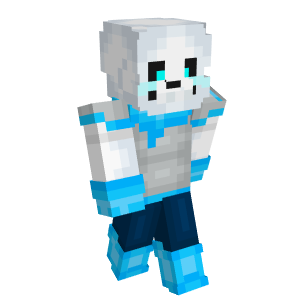 blue sans  Minecraft Skins
