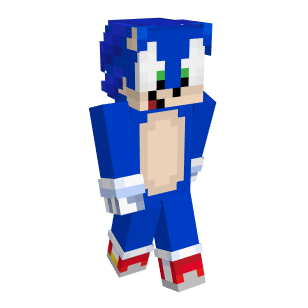 Fleetway Super Sonic  Sonic The Hedgehog Minecraft Skin