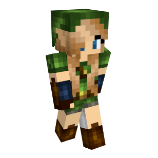 BotW] [OC] Minecraft Skin of Link - Hero of The Wild! : r/zelda