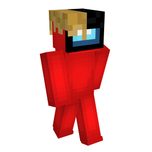 sus among us red Minecraft Skin