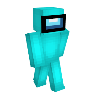 Ciano e azul geleia Minecraft Skin