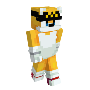tails.exe, Minecraft Skin