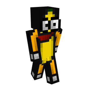 Withered Chica  Minecraft Skin