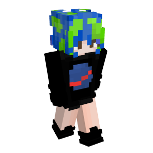 Download earth girl Minecraft Skin for Free. SuperMinecraftSkins