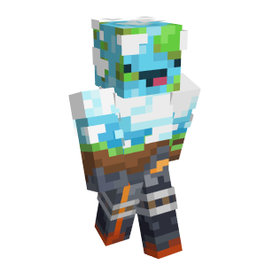 This actually is kinda cool, singed up for minecraft earth beta and got  this skin : Minecraft