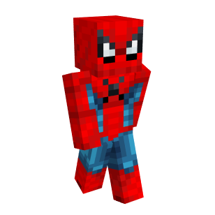 epic face spider man (peter parker) Minecraft Skin
