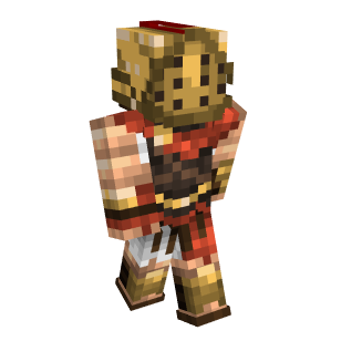 Warrior Herobrine Minecraft Skin