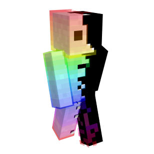 Snapchat rainbow filter original Minecraft Skins