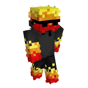 agua fogo  Minecraft Skins