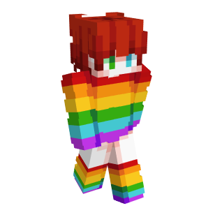 Rainbow Minecraft Skins