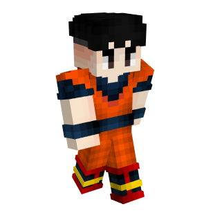 Drip goku Minecraft Skin