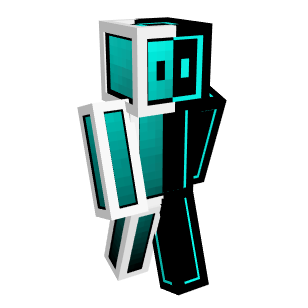 corrupted herobrine Minecraft Skin