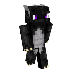 Minecraft Ender Dragon Skin - Ender Dragon Skin Transparent PNG