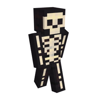 dedo índice Votación Masculinidad Skeleton Aspectos de Minecraft | NameMC